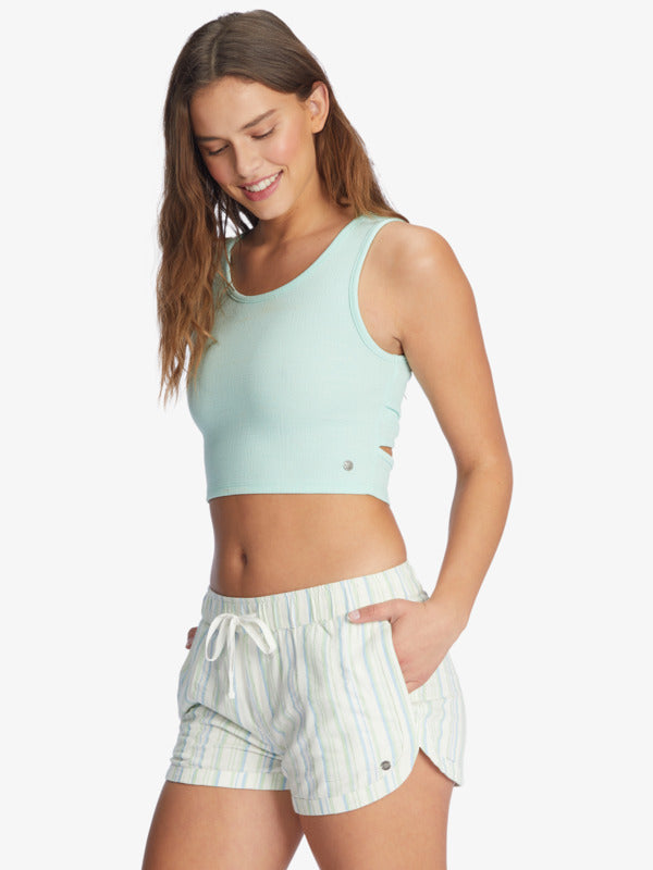 Roxy New Impossible Love YD Shorts-Pastel Green