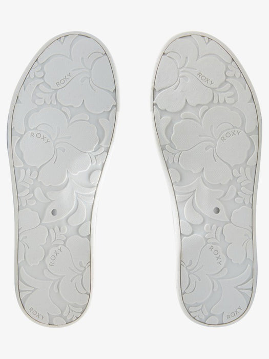 Roxy Libbie Shoe-White/Multi Monogram