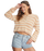 Roxy Side Swipe Sweatshirt-Tapioca
