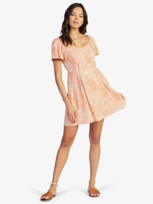 Roxy Shimmy Over Dress-Tapioca Pure Sunshine