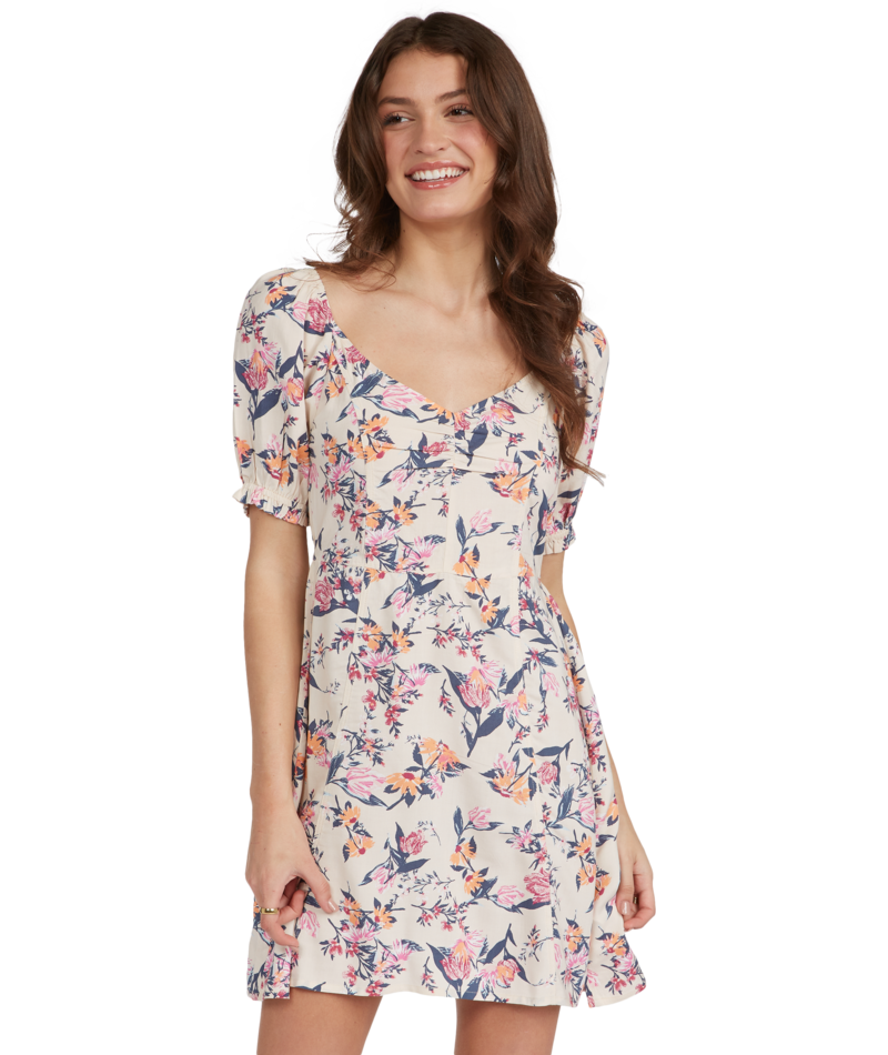 Roxy Shimmy Shake Dress-Tapioca