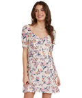 Roxy Shimmy Shake Dress-Tapioca