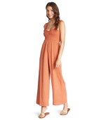 Roxy Adventure Bound Romper-Baked Clay