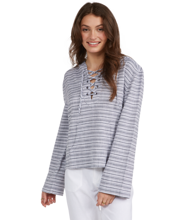Roxy Cabo Trip Sweatshirt-Mood Indigo