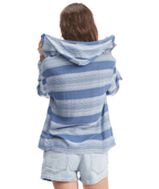 Roxy Head On Over L/S Shirt-Bijou Blue