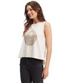 Roxy Beach Sunset Tank-Tapioca