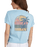Roxy Adventure Stamp Tee-Cool Blue