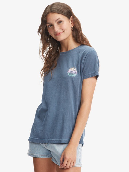 Roxy Waves Of Change Tee-Turbulence