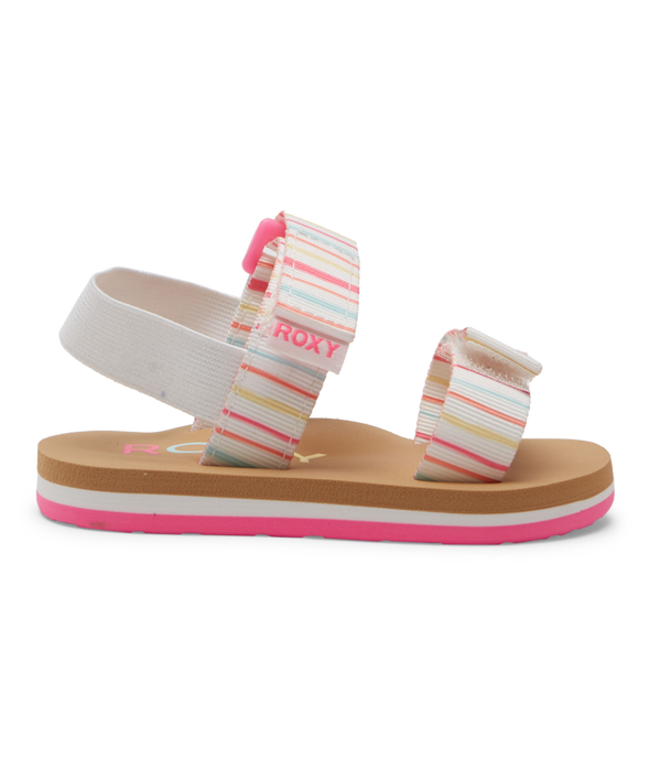 Roxy TW Cage Sandal-White/Multi