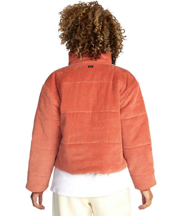 RVCA Eezeh Puffer Jacket-Cinnamon