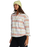 RVCA Rush Flannel L/S Shirt-Whisper White