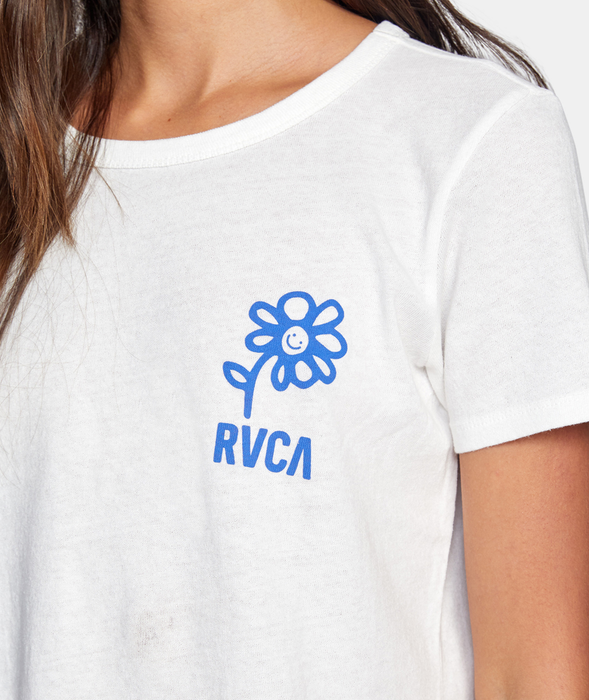 RVCA Join Us Tee-Vintage White