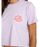 RVCA Happy Daisy Tee-Lavender