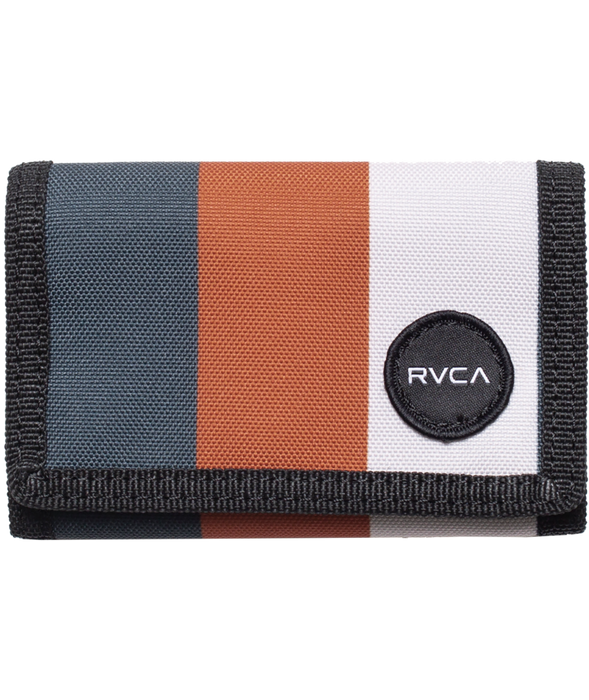 RVCA Noble Trifold Wallet-Silver Bleach