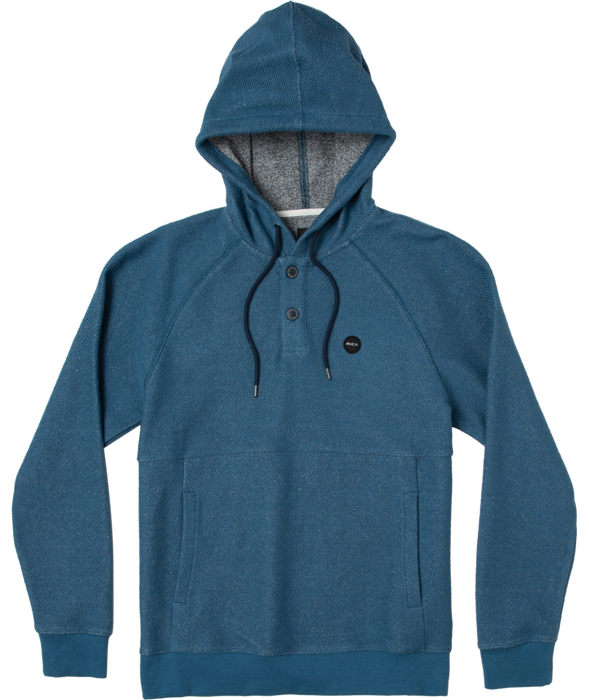 RVCA Port Pullover Sweatshirt Dark Denim REAL Watersports