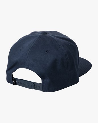 RVCA Forge Snapback Hat-Navy