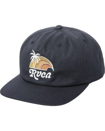 RVCA Souvenir Claspback Hat-Navy