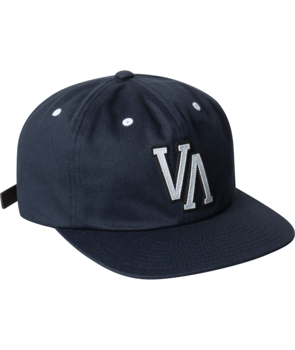 RVCA VA Univ Strapback Hat-Navy