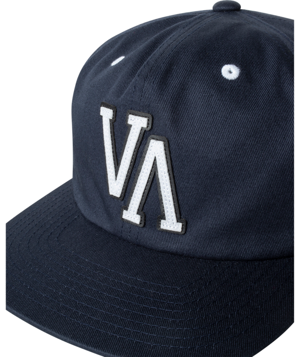 RVCA VA Univ Strapback Hat-Navy