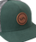 RVCA Va Mod Trucker Hat-Hunter Green