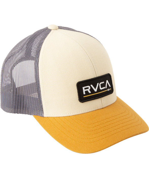 RVCA Ticket Trucker III Hat-Khaki