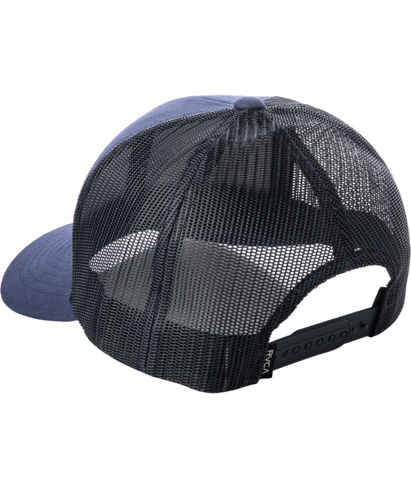 RVCA Ticket Trucker III Hat-Navy Marine