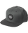 RVCA VA Patch Snapback Hat-Dark Grey
