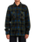 RVCA Yukon Hi Pile Fleece L/S Shirt-Hunter Green