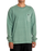 RVCA PTC Crew Neck L/S Tee-Spinach