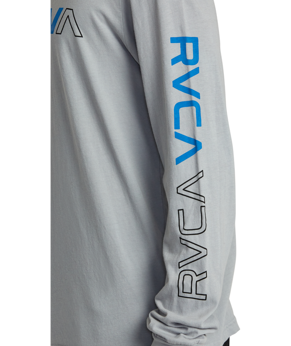 RVCA Halfway L/S Tee-Mirage