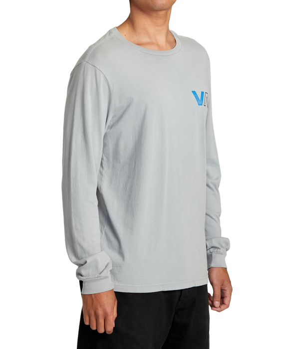 RVCA Halfway L/S Tee-Mirage