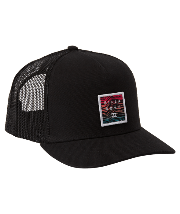 Billabong Stacked Trucker Boys Hat-Black