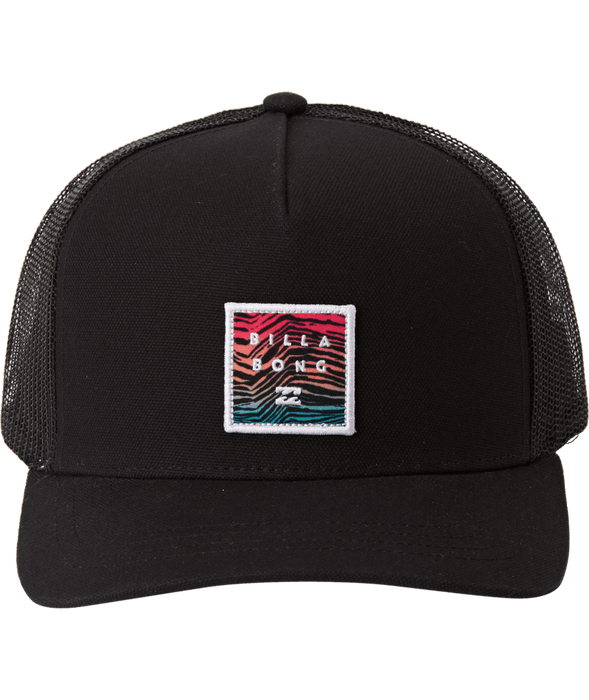 Billabong Stacked Trucker Boys Hat-Black