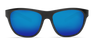 Costa Bayside Sunglasses-Shiny Black/Blue Mirror 580G