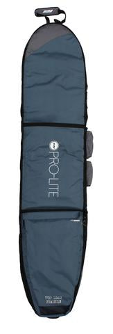 Pro-Lite Wheeled Longboard Coffin Board Bag-Navy/Gray-9'6"