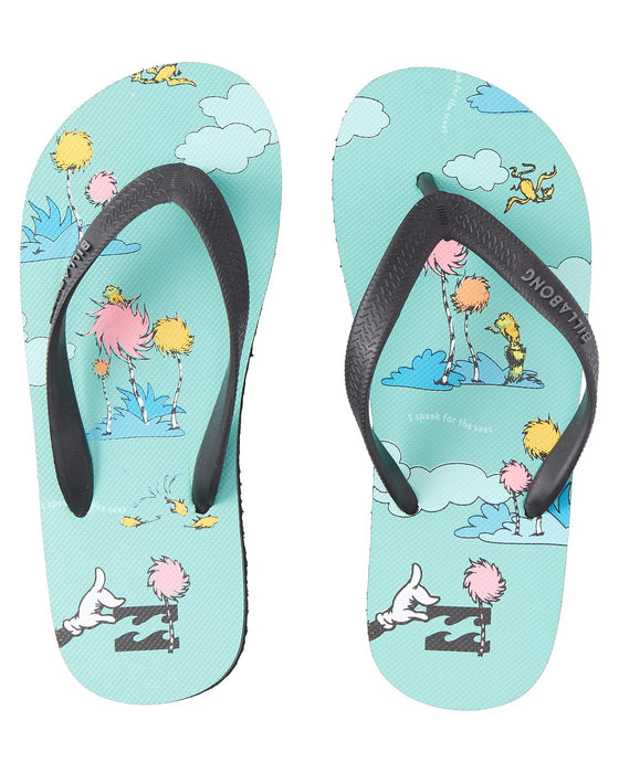 Billabong x Dr.Seuss Lorax Island Tides Sandal-Mint