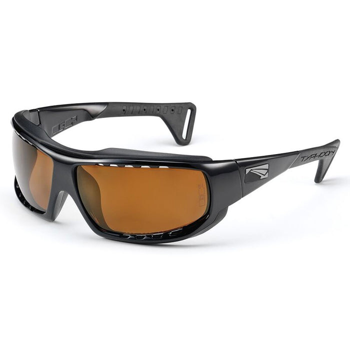 Lip Typhoon CLX Sunglasses-Gloss Black-Black/Bronze