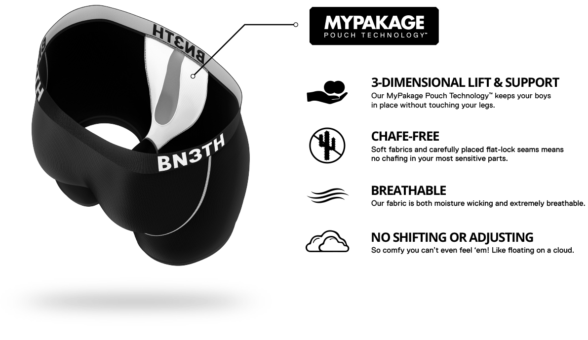 BN3TH Entourage Boxer Brief-Tie Dye-Pacific