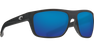 Costa Broadbill Sunglasses-Matte Black/Blue Mirror 580P