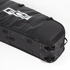 FCS Travel 3 Wheelie Fun Board Bag-Black/Grey-7'6"