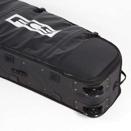 FCS Travel 3 Wheelie Fun Board Bag-Black/Grey-7'6"