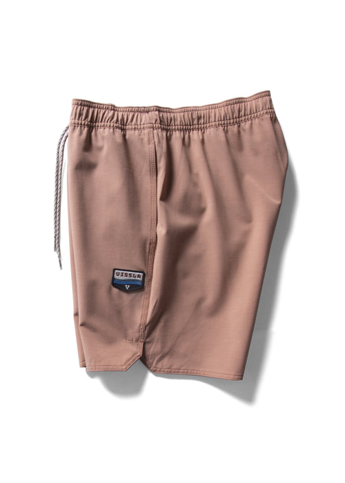 Vissla Solid Sets 17.5" Ecolastic Boardshorts-Clay