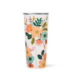 Corkcicle 24 oz Tumbler-Rifle Paper Cream Lively Floral