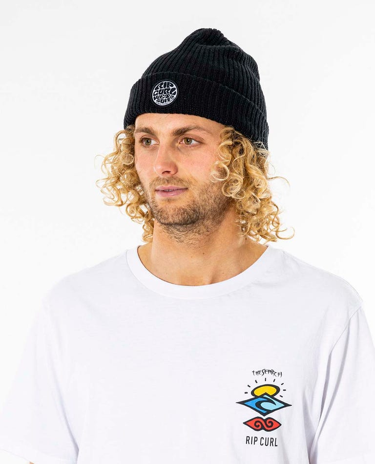 Rip Curl Icons Reg Beanie-Black