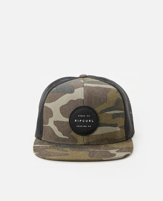 Rip Curl Routine Trucker Hat-Camo