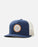 Rip Curl Routine Trucker Hat-White/Navy/Orange