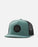 Rip Curl Routine Trucker Hat-Muted Green