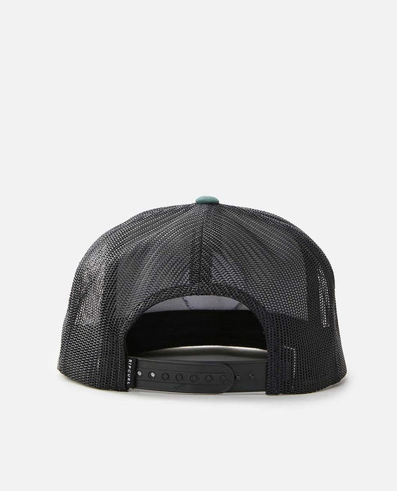 Rip Curl Routine Trucker Hat-Muted Green