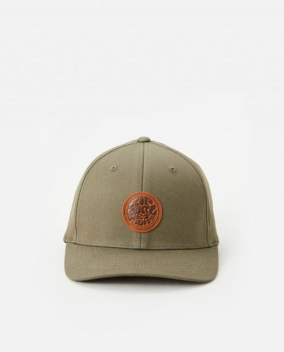 Rip Curl Wetty Flexfit Hat Dark Olive REAL Watersports