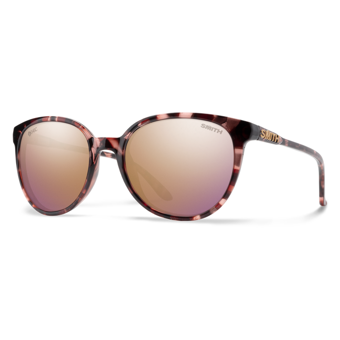 Smith Cheetah Sunglasses-B4Bc/ Rose Tortoise/ChromaPop Polar Rose Gold